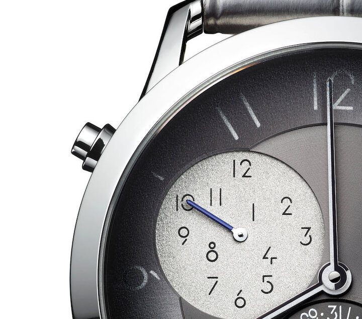 Современный циферблат модели Slim d'Hermès GMT