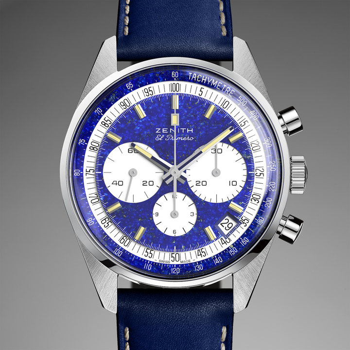 Модель Zenith El Primero A386 в платине.