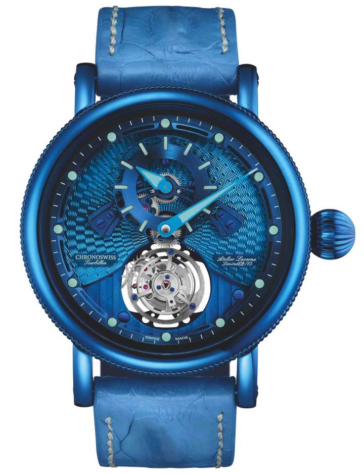 Часы Chronoswiss Open Gear Tourbillon представлены 15 образцами. CHF 39,000 / € 39,000 / USD 39,000 / GBP 33,500
